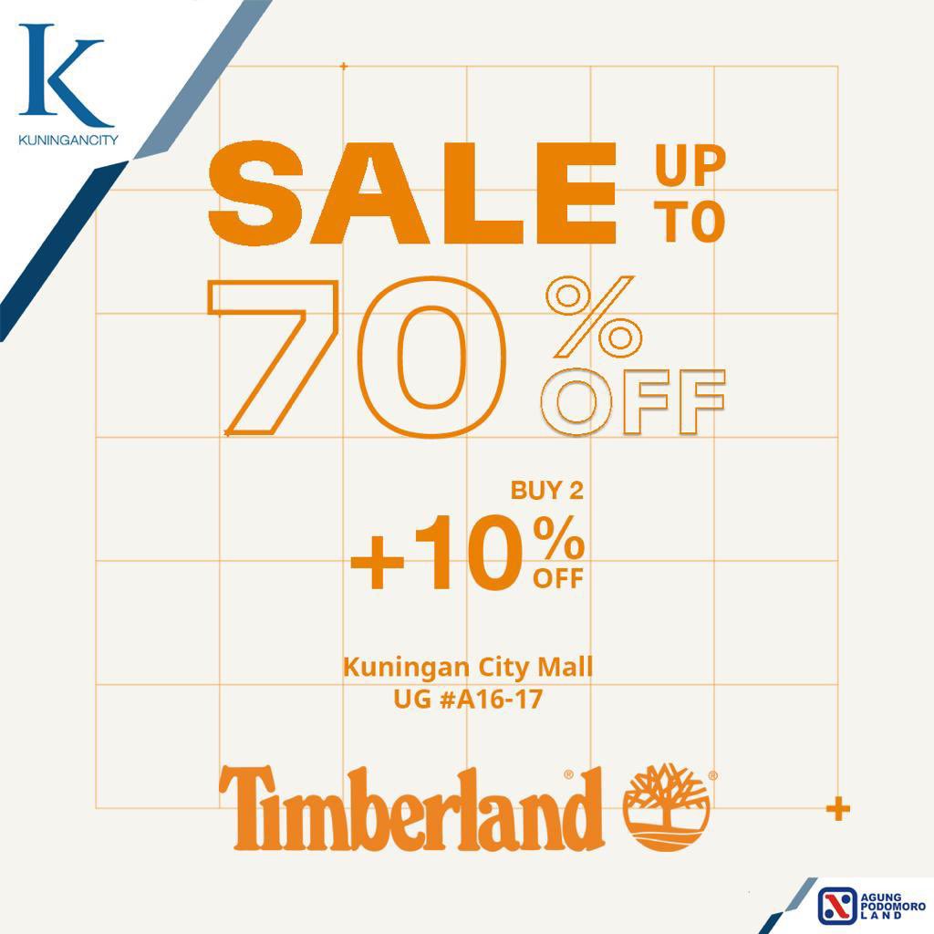 Hedendaags compileren redactioneel Kuningan City on Twitter: "End of season sale! Timberland Sale up to 70%.  And Selected items + 10% Grab it fast! Visit Timberland Store Kuningan City  Mall - UG Floor or shop