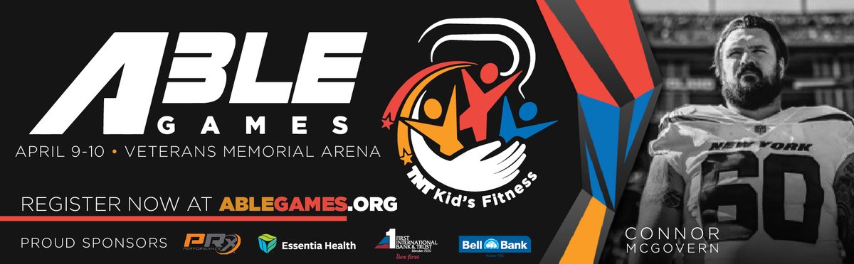 Registration is open!  Hope to see you there!  Contact me for #Volunteer Opportunities!  <a href="/TNTKidsFitness/">TNT Kid's Fitness</a> #Crossfitgames #CrossFit #ABLEGames #FargoABLEGames