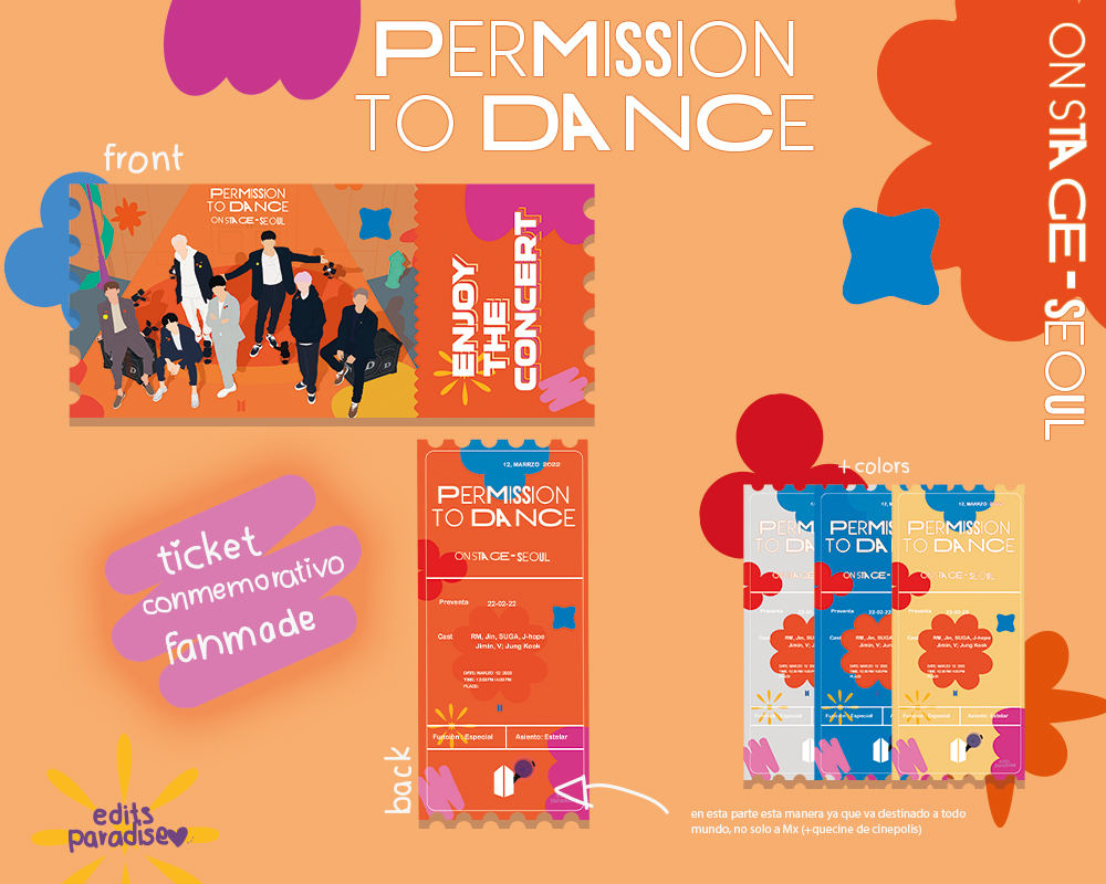 editsparadiise's tweet photo. TICKET CONMEMORATIVO PTD CINEMA 

Design by @edits_paradise

                           PREVIEW

LINK: https://t.co/fPgiCZWKkr

Hora y Lugar se edita a la necesidad de cada uno n.n

#방탄소년단  #BTS  #BTSARMY #BTSCONCERT #PTD_ON_STAGE_SEOUL #PTDLIVEVIEWING 
@BTS_twt https://t.co/KV3adEENIN