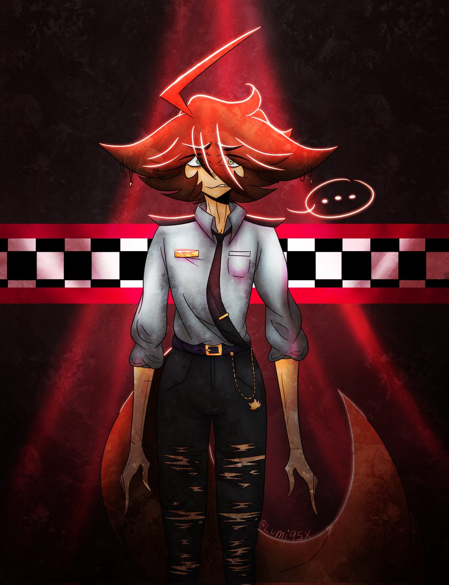 Lirutsuki's tweet photo. Agnsty fnaf insert https://t.co/xlBFNFso1b