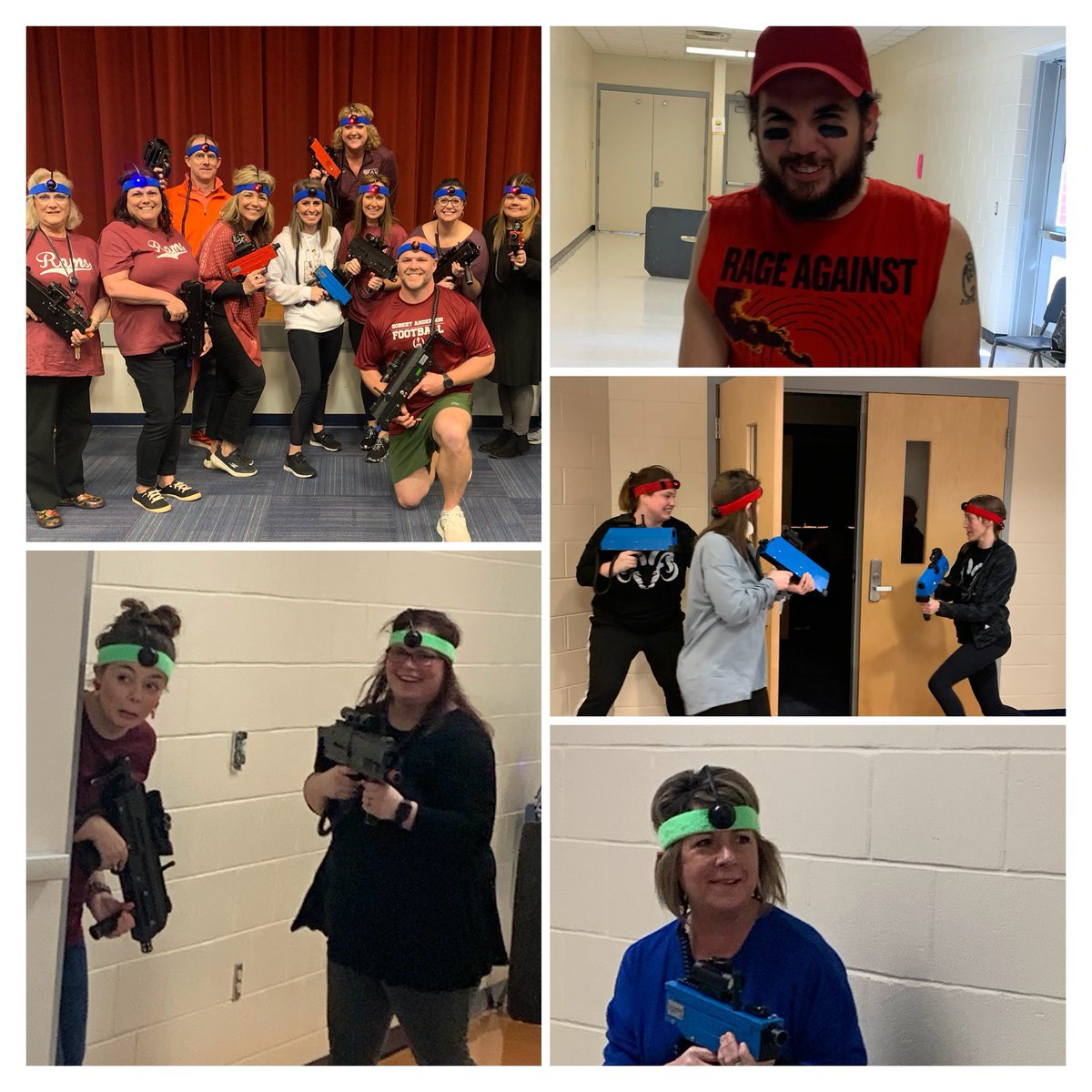 Robert Anderson (@ramiddle_rams) on Twitter photo After a wonderful day of <a href="/AndersonFive/">Anderson Five</a> learning, RAMS teachers took on @SClasertag for some team-building fun!! GoRAMS! After a wonderful day of <a href="/AndersonFive/">Anderson Five</a> learning, RAMS teachers took on @SClasertag for some team-building fun!! GoRAMS!