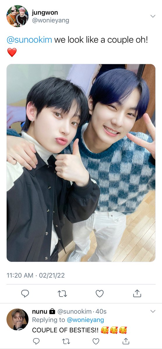 haecrire's tweet photo. heartbreak boy — a sunwon mini au. 

kung saan gusto nang makaalis ni jungwon sa pagiging friendzoned kay sunoo. 

“and when then phone call finally ends… you say "thanks for being a friend."
and I'm going in circles again and again.” https://t.co/nW0m7CCgZj
