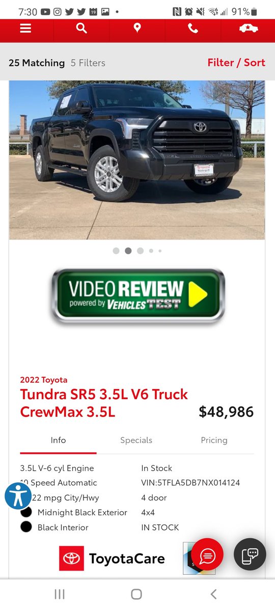fmartinez6469's tweet photo. So I called and they said yes we have this for the price listed. I get there and there's about a 16,000 dollars market price adjustment.. I have a 2018 trade in and they will only give 4000 dollars for it. What a rip off. Lies, uncool. #Vandergriff #Vandergrifftoyota #Toyota https://t.co/qFjGwNtOni