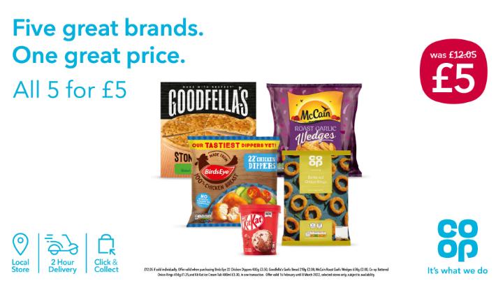 Have you seen <a href="/coopuk/">Co-op</a>'s latest freezer fillers?! You can grab all five items for just £5
coop.uk/3Bv04iB