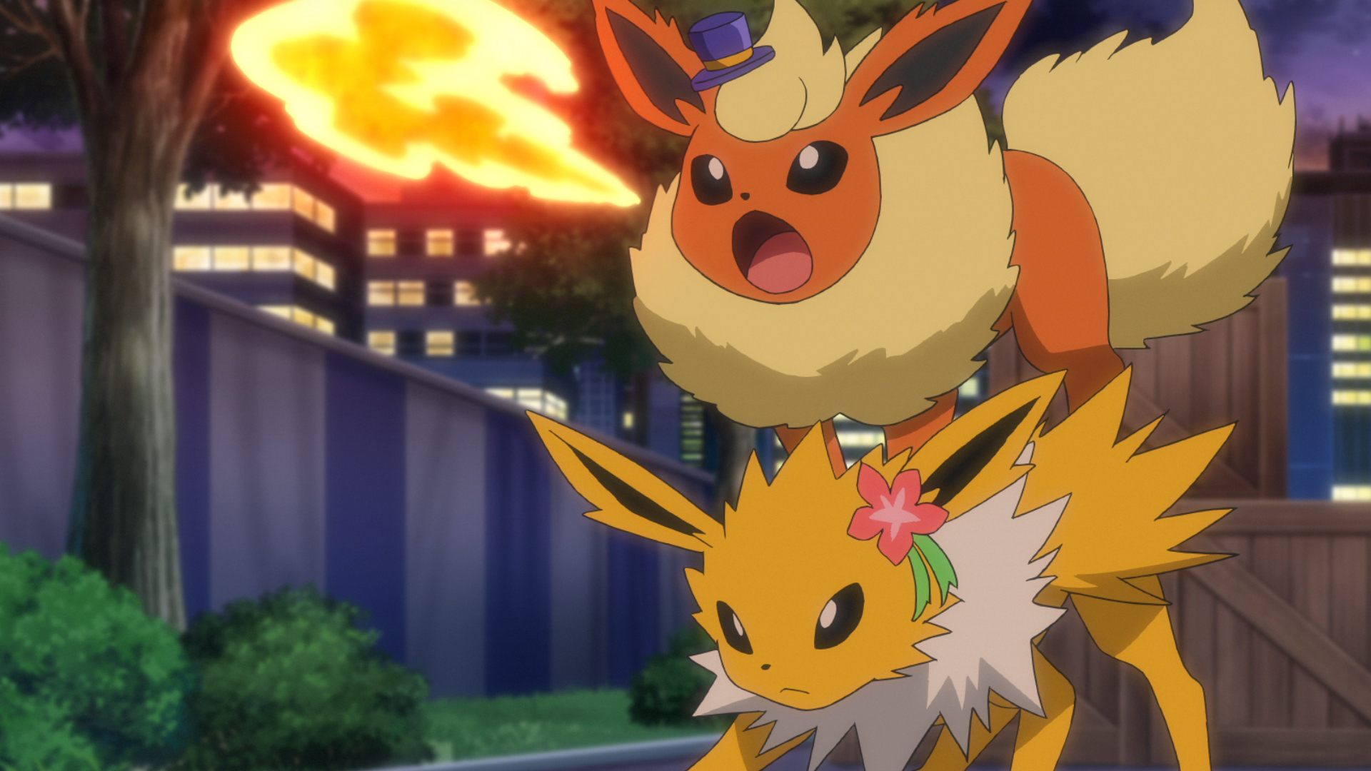 公式 プロジェクトイーブイ 続 アニポケ 第98話 ポケモンサーカス ブースターとサンダース 見逃し配信中 ショーを成功させようとする ブースター と サンダース のひたむきな姿に思わず コハルの イーブイ の活躍も注目だよ