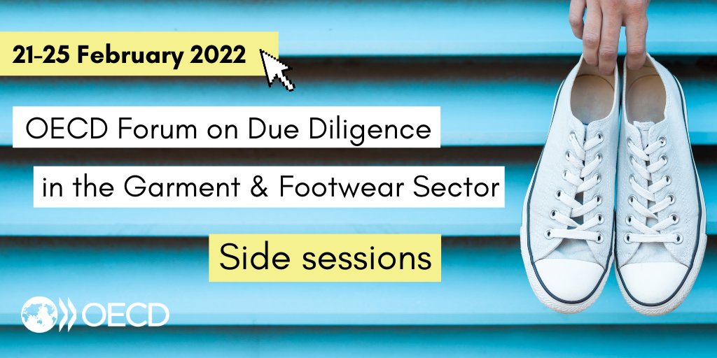 📌 The 2022 <a href="/OECD/">OECD ➡️ Better Policies for Better Lives</a> #Garment Forum week 👕👟 kicks off TODAY with side-sessions on #HumanRights, #DueDiligence #WomensRights #Transparency &amp; collaborative approaches in the sector. 

📺 Tune in: bit.ly/3oRYmmz

More info ▶️oe.cd/garment-forum

#OECDrbc