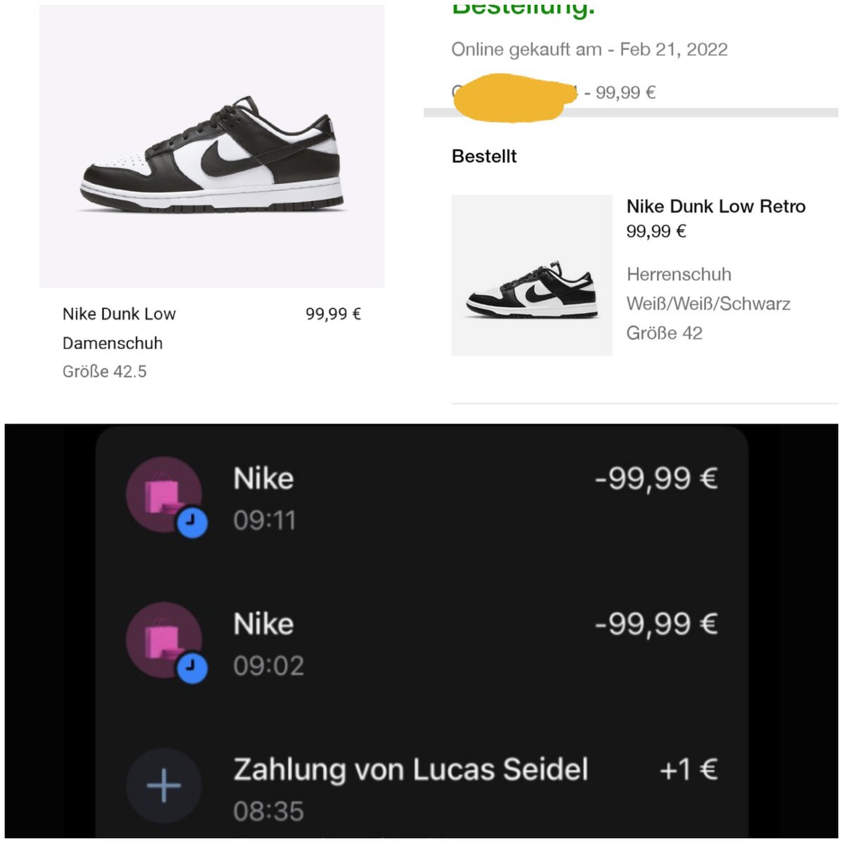 SkvlightSneaker's tweet image. Good start in the week🤠Nike = Goat
@EscapeNotify 
@EscapeSuccess
