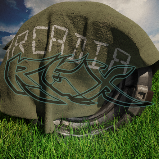 made this sweet logo for my new group

even better is the fact that the group is not even closely related to anything in the picture i just was bored and wanted to make something cool
#blender #SubstancePainter #RobloxDev