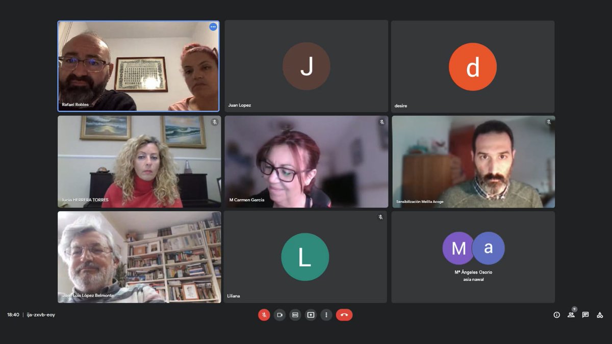 interculturaml's tweet image. Sexta reunión de la Mesa por la Convivencia de Melilla, en este caso on-line.
Siguen trabajando para consolidar la red de entidades que actualmente la conforman y preparan la apertura en breve a nuevas organizaciones.
#intercultura #convivencia #Melilla
@l_circe @rafaroblesreina