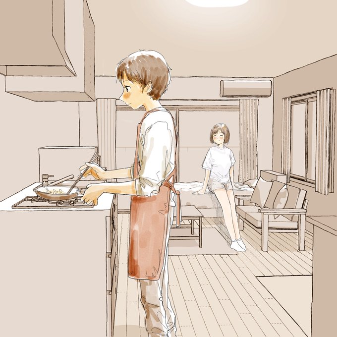 日が空いてしまったけど、元気にしています。また近いうちなにか描けたら上げますよ!
画像はブラシの試しに描いたもの。 