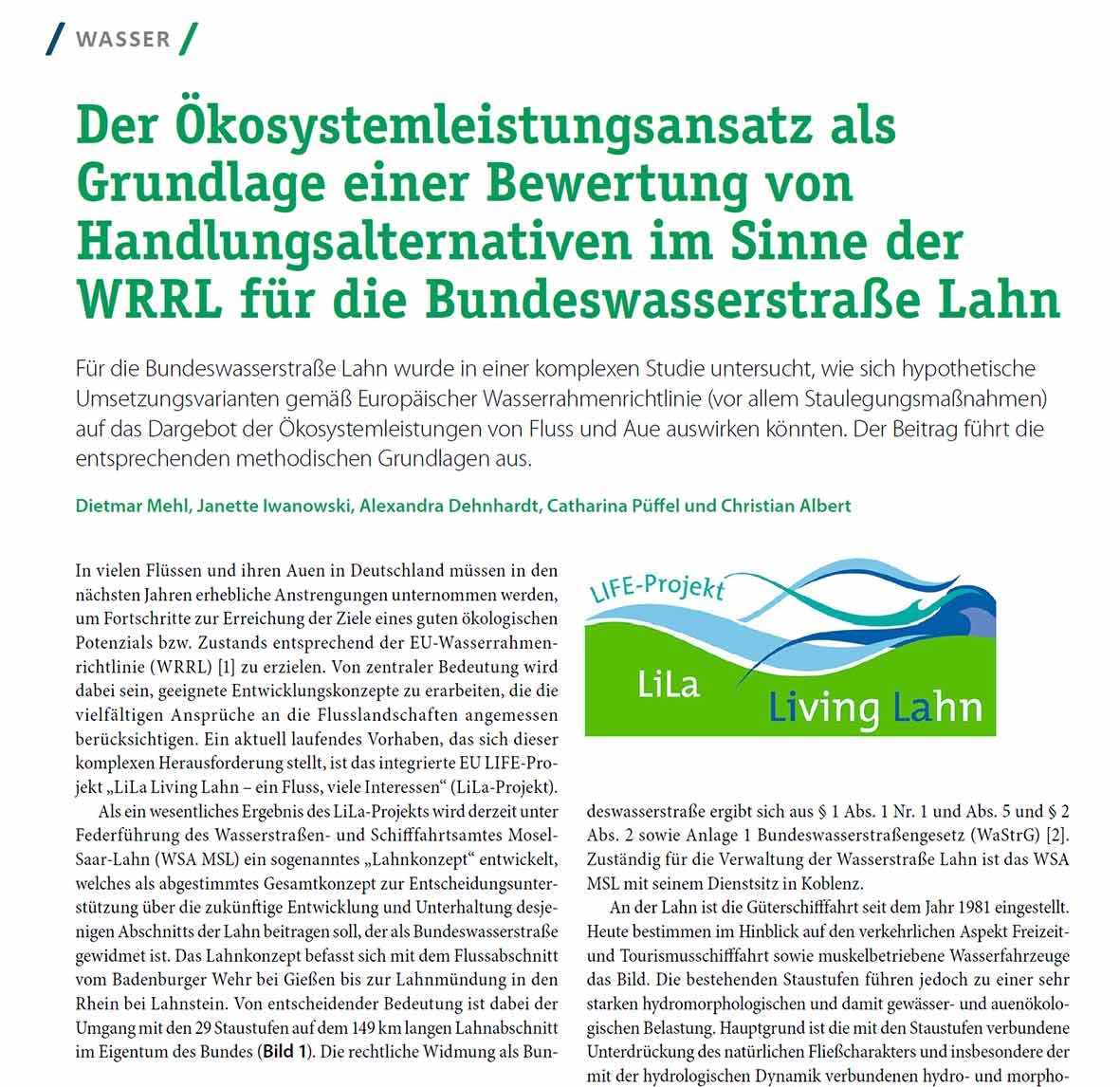DrChrAlbert's tweet photo. Welche Szenarien bestehen, um den ökologischen Zustand von Staustufen der Lahn zu verbessern? Und welche Auswirkungen hätten die Szenarien auf #Ökosystemleistungen? Erkenntnisse aus Dietmar Mehl et al. in WASSER UND ABFALL👉https://t.co/iO564KIgdX und 👉https://t.co/S76QWtomPb https://t.co/p2LI3kJzNa