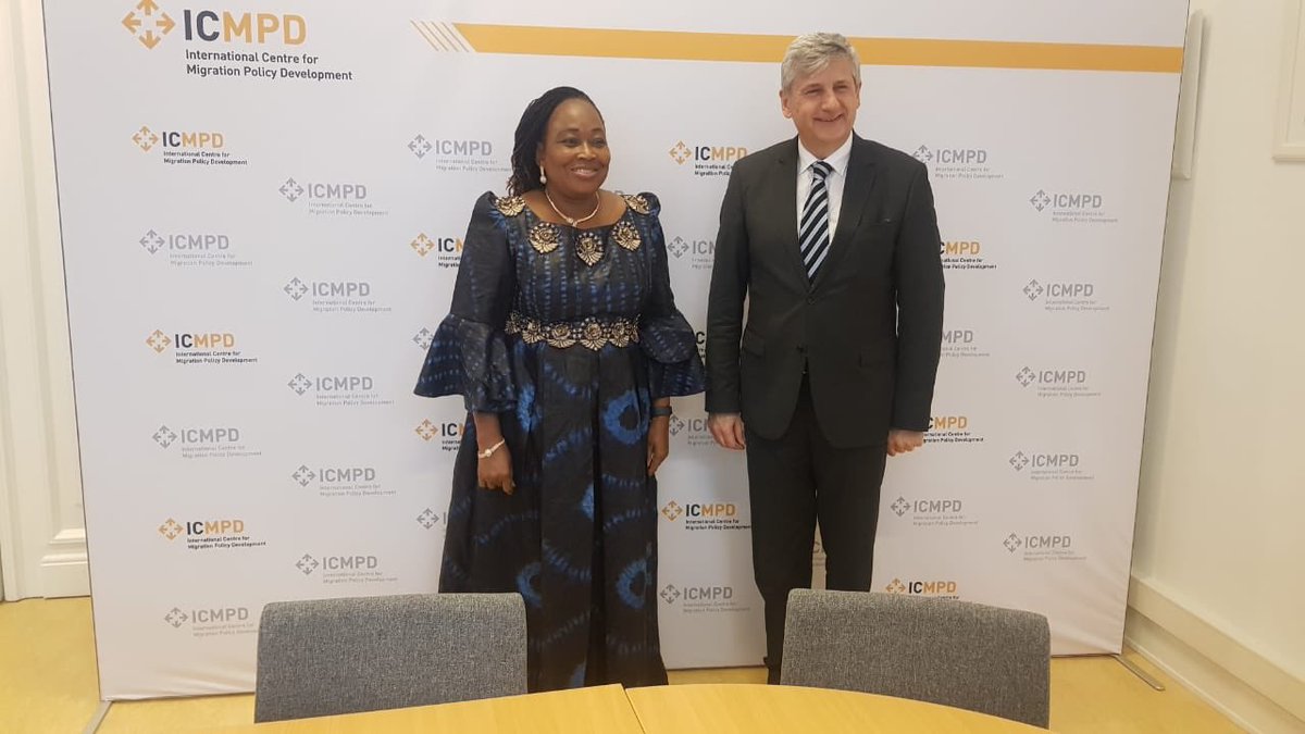 AmbSamate's tweet photo. Thanks to Mr. Michael Spindelegger, International Center for Migration Policy Development @ICMPD Director General and his team for the fruitful meeting we had on cooperation between our two institutions. https://t.co/5hI0PnsHkb