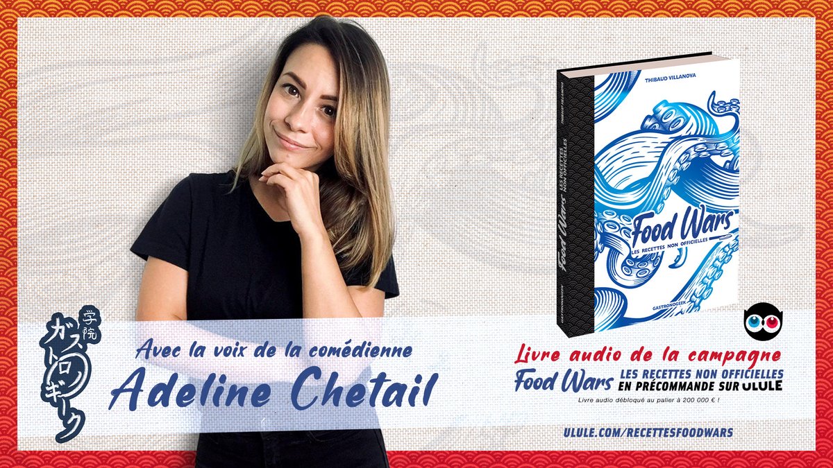 Gastronogeek's tweet photo. https://t.co/0YXy1z8kqs ! J-13, va donc te précommander ton livre avant la fin !
On est à 190K€ levés (MERCI) le prochain palier est à 200K€, je sais qu'on peut le faire ! Au palier 6, nouvelle couverture finition luxe et création du LIVRE AUDIO avec @adeline_chetail (ouiii) ! https://t.co/qU6Z8pARsm