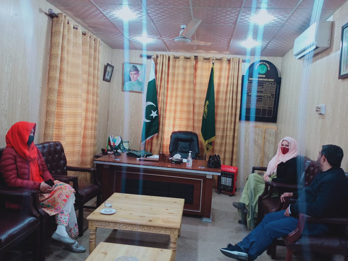 itacecorg's tweet image. Mr. Waqas @Bajwa0 of ITA held a meeting with Ms. Suraiya Zaman, Parliamentary Secretary for Education @GovtofGB, to discuss about the upcoming #PLFGilgit, digital safety sessions and #ASER2021 launch.
