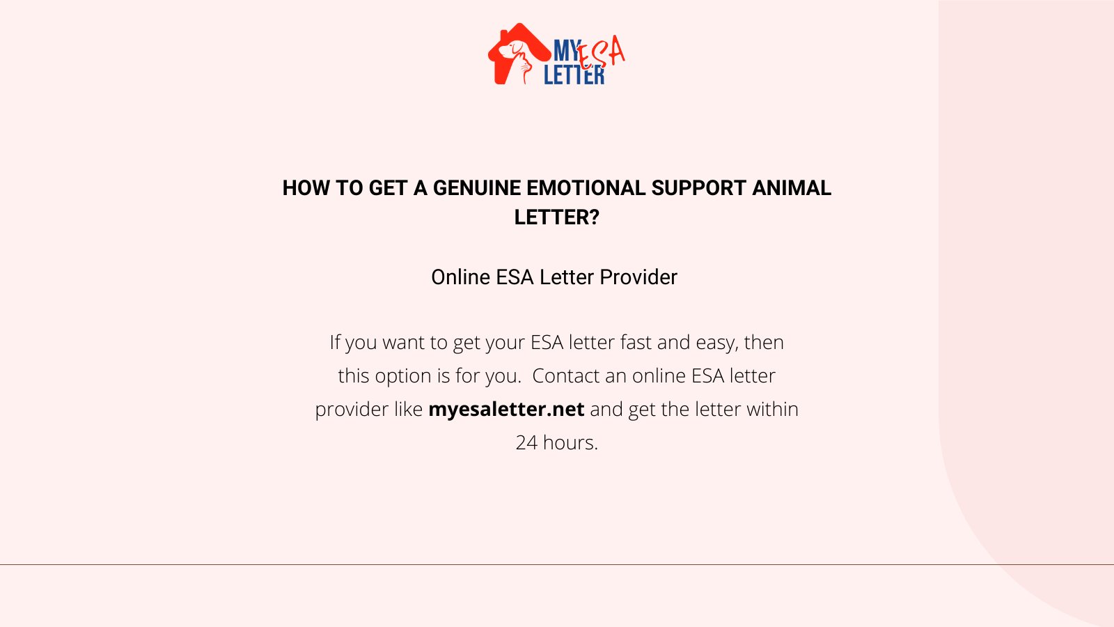 Esa letter online 2025