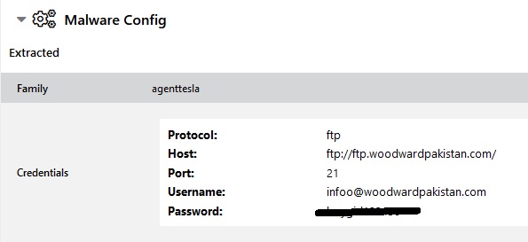 JAMESWT_WT's tweet photo. "FW:Order" spam email
spread #AgentTesla too in #Italy
Gz
https://t.co/33bC1srhEK
Exe
https://t.co/x5nzzmpCwr
https://t.co/iA21mI8Q54
FTP @HostGator #websitewelcome #unifiedlayer
❗️ftp.woodwardpakistan[.com
Username: infoo@woodwardpakistan[.com https://t.co/bo4zV452eg