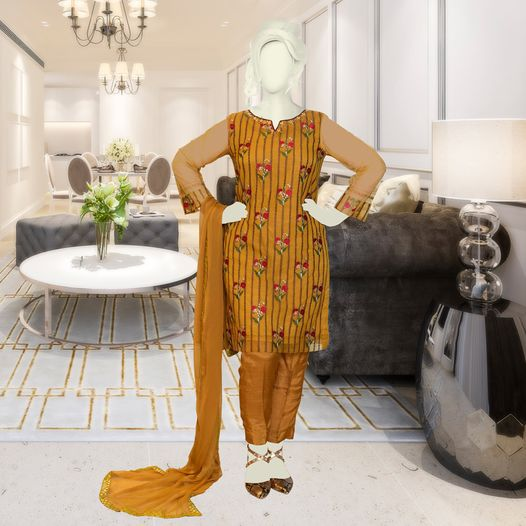 Design: OLYST
Stitched 3 Piece
Categories: Formal 
Fabric: Embroidered Net
Color: Mustard
Size: S - M 
Online Shop: shamrafs.com
#Shamrafs #ShamrafsEmbroideredKurti #ShamrafsFormals
#ShamrafsNewArrivals 
#NewCollection #Luxurywear #Selforganza #unstitched #Embroidery