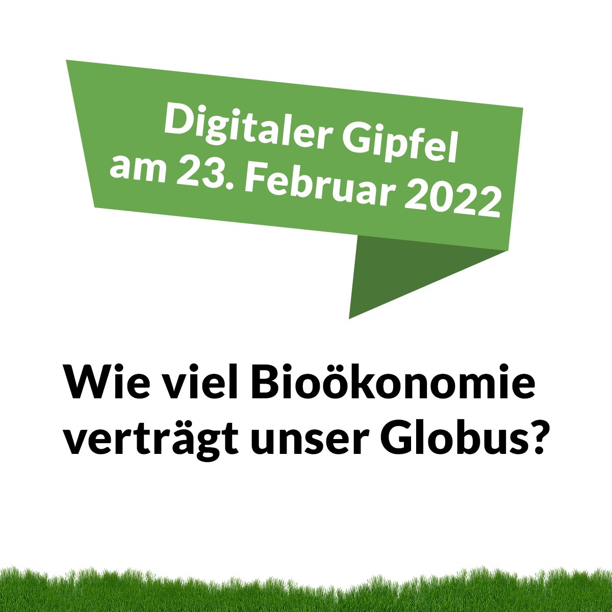 Biolüge oder Biochance – Wieviel #Bio steckt eigentlich in der #Bioökonomie? Das diskutieren Umwelt- und Entwicklungsverbände mit Poltik und Wissenschaft. Jetzt anmelden zum Alternativen Bioökonomiegipfel! aktionsforum-biooekonomie.de #greenwashing #ressourcenschutz #bundesregierung