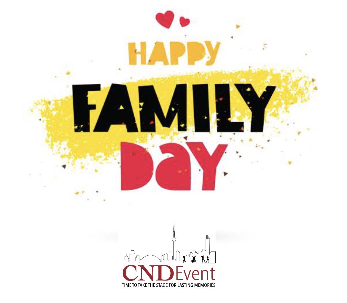EventCnd's tweet photo. Happy Family Day! https://t.co/KXjR8flqqH