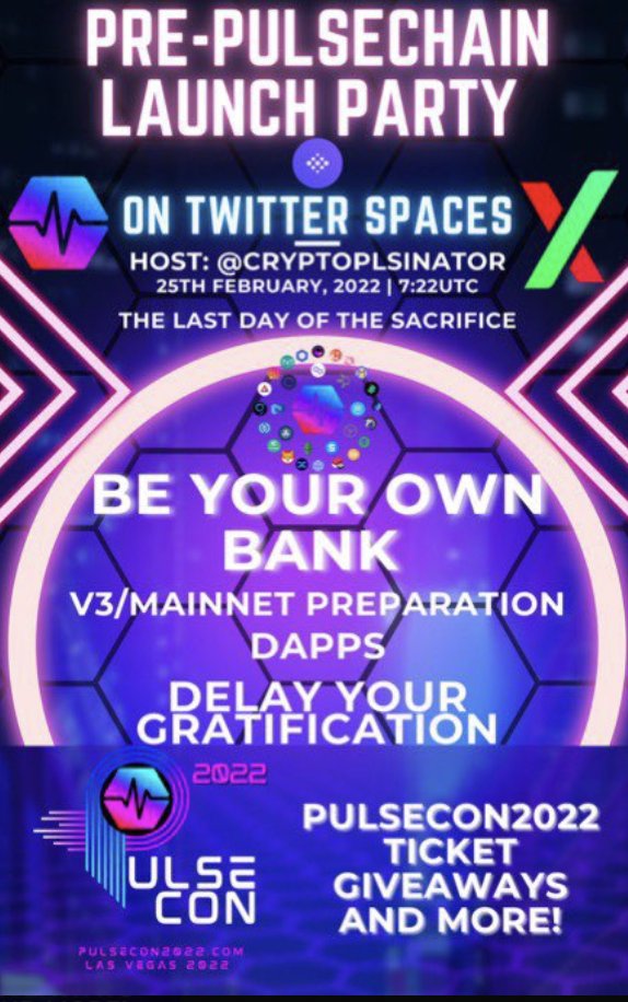 hurricash's tweet photo. Hurricash will be presenting at #pulsecon at 4:15am UTC February 25th to answer any questions! 

Come try out our working testnet! https://t.co/pcQOQoV86i. Sacrifice phase ends February 25th!

#pulse #hex #hurricash #crypto #privacy
@cryptoplsinator https://t.co/u1l1sf0yQ5