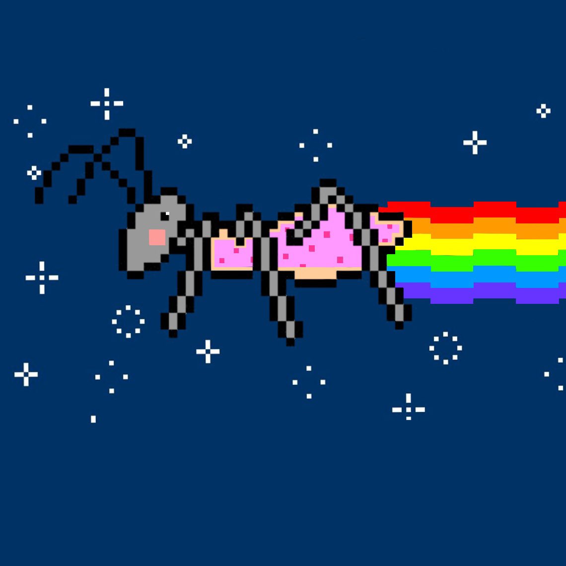 tashbee_'s tweet photo. NYAN ANT 🌈🌈🌈✨ @Avalant_NFT #PimpmyAnt 🐜 https://t.co/AygRsmwa1c