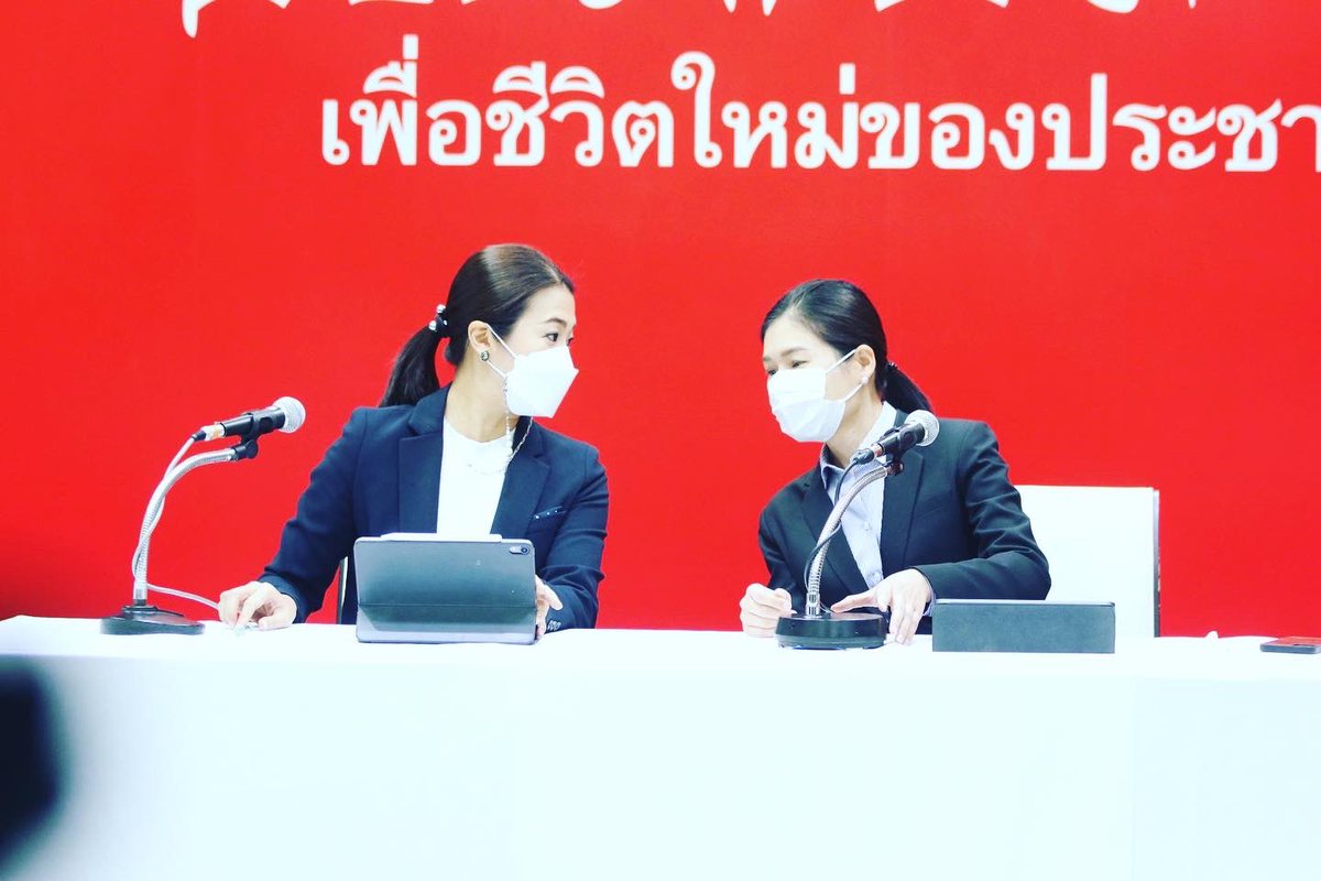 AnusornOfficial's tweet image. ธีรรัตน์ สำเร็จวาณิชย์ และจิราพร สินธุไพร แถลงภาพรวมการอภิปรายทั่วไปและประเด็นความคืบหน้ากรณีเหมืองทองอัครา