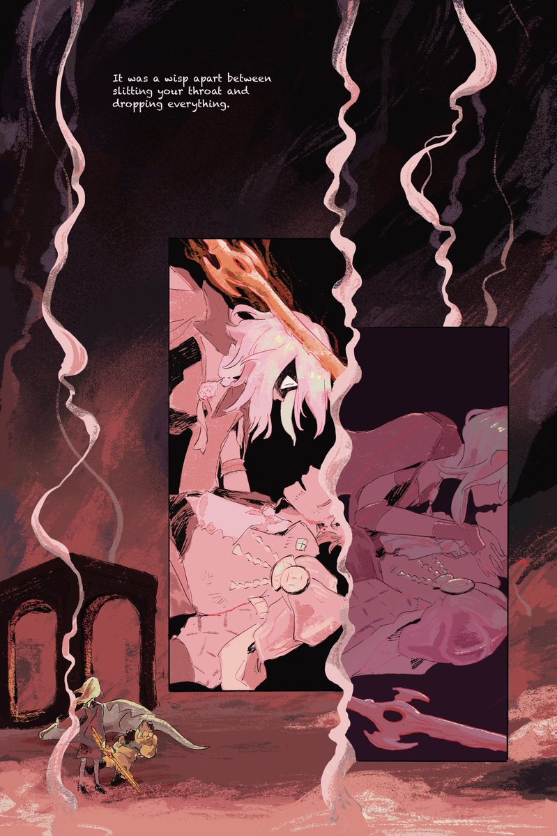 Alcie20's tweet photo. Crimson route reincarnation au:’)
Piece I did for golden dearest volume two!
#FE3H #claudeleth https://t.co/OnE9LsvsdX