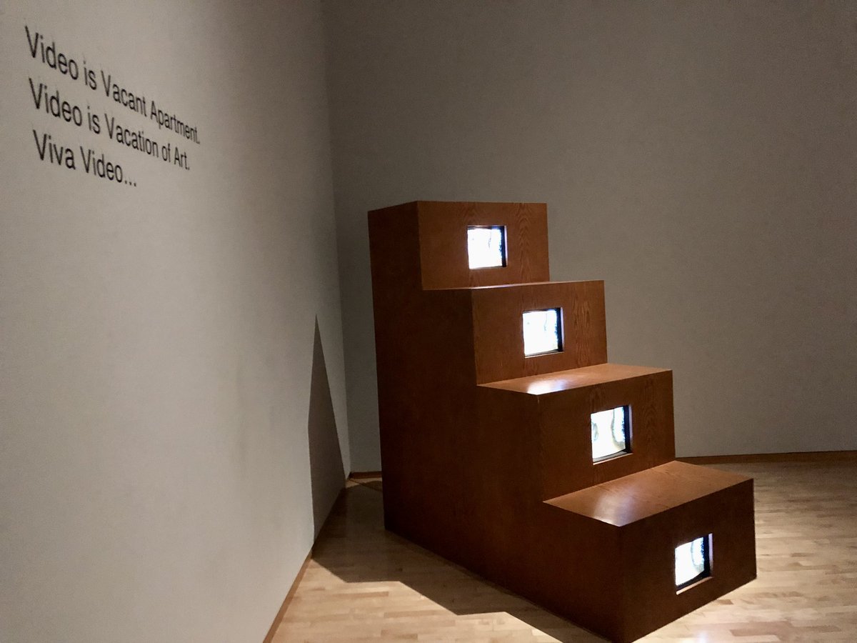 TokyoArtBeat_EN's tweet photo. There are two more days to see the avant-garde video artist Shigeko Kubota’s retrospective at the Museum of Contemporary Art, Tokyo. #MuPon
https://t.co/3yd6BaXwLM https://t.co/5QOLAQfVdp