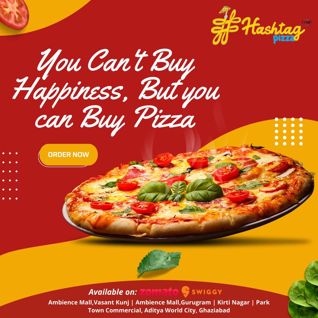 Hashtag Pizza (HashtagPizzaIn) Twitter