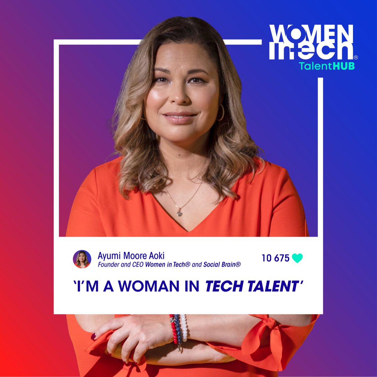 So often I've heard: "I want to hire women and have a more diverse team, but I just can't find them" 🧐

Well, at @womenintechorg with our community of close to 180k people, we want to be part of the solution. This is why we're launching our Women in Tech TALENT HUB 🌟 #StayTuned