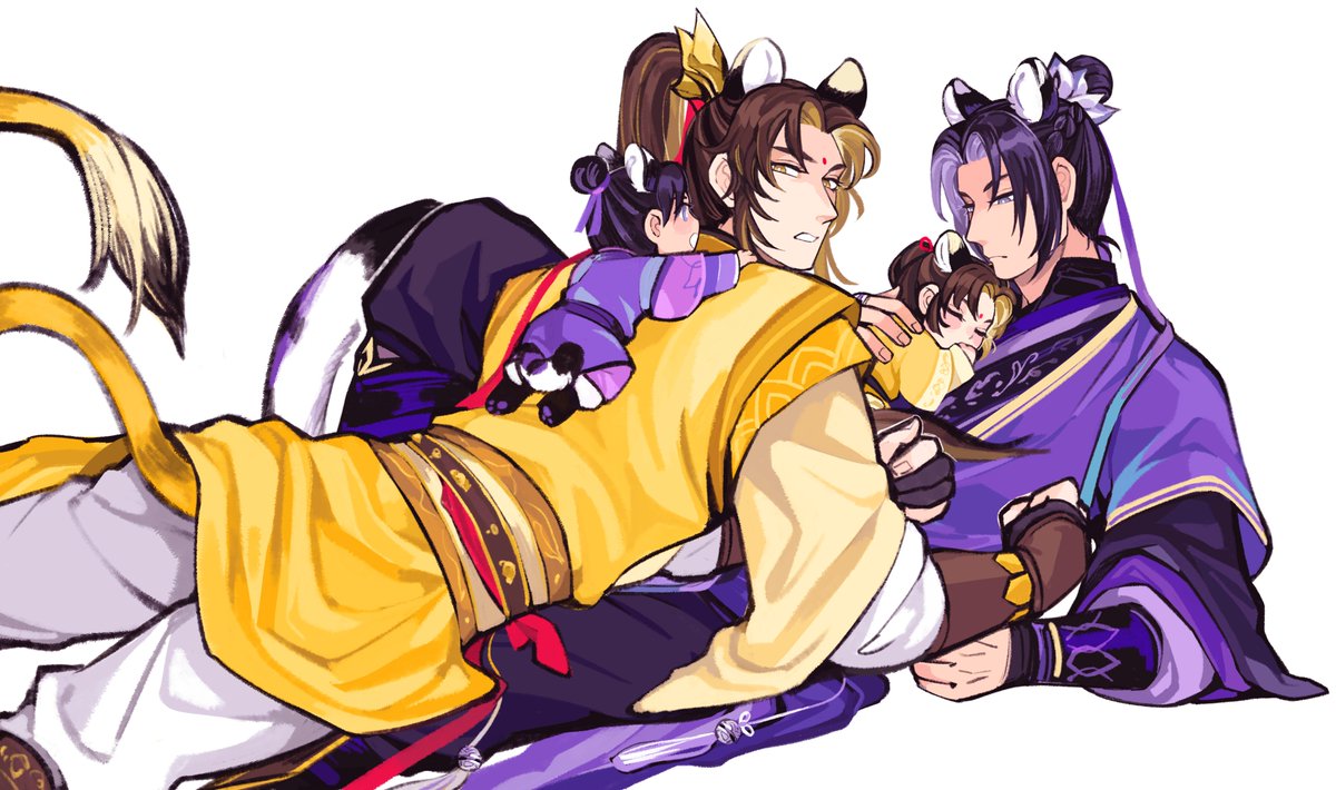 soursoppi's tweet photo. @_santal hehehehe tbh I made sure to make big Ling's entire body bigger than JC's 😂 butt and thighs included! https://t.co/sTpeUSUej0