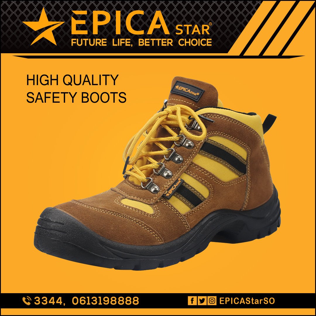 EPICAStarSO's tweet photo. SAFETY BOOTS https://t.co/6RT1cFXRj1