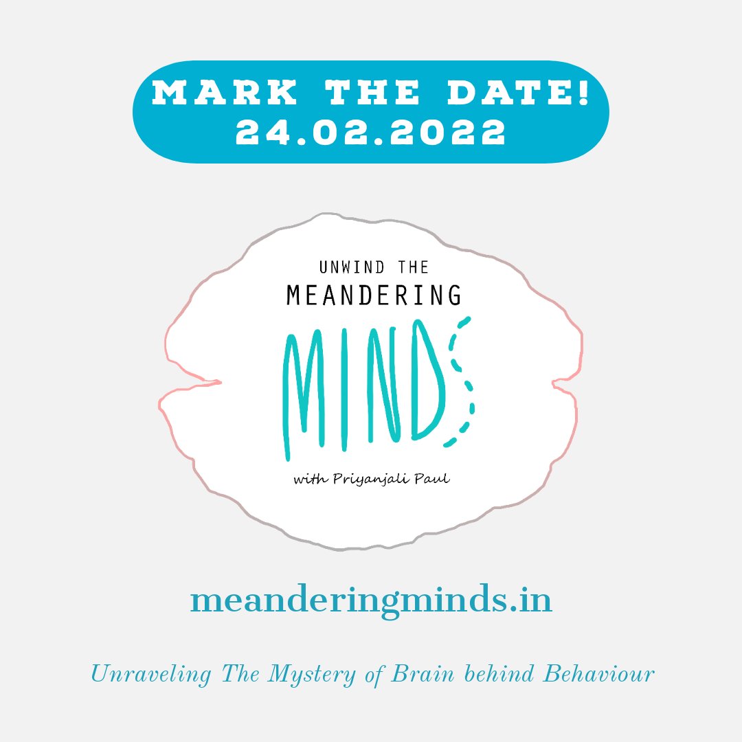 mindsmeander's tweet image. #MeanderingMinds is a Mental Health Support initiative by Priyanjali Paul, who is a Doctoral Researcher and a Clinical Psychologist registered by the Rehabilitation Council of India. 

#mentalhealth #MentalHealthMatters #Psychology #psychologist #MentalHealthAwareness