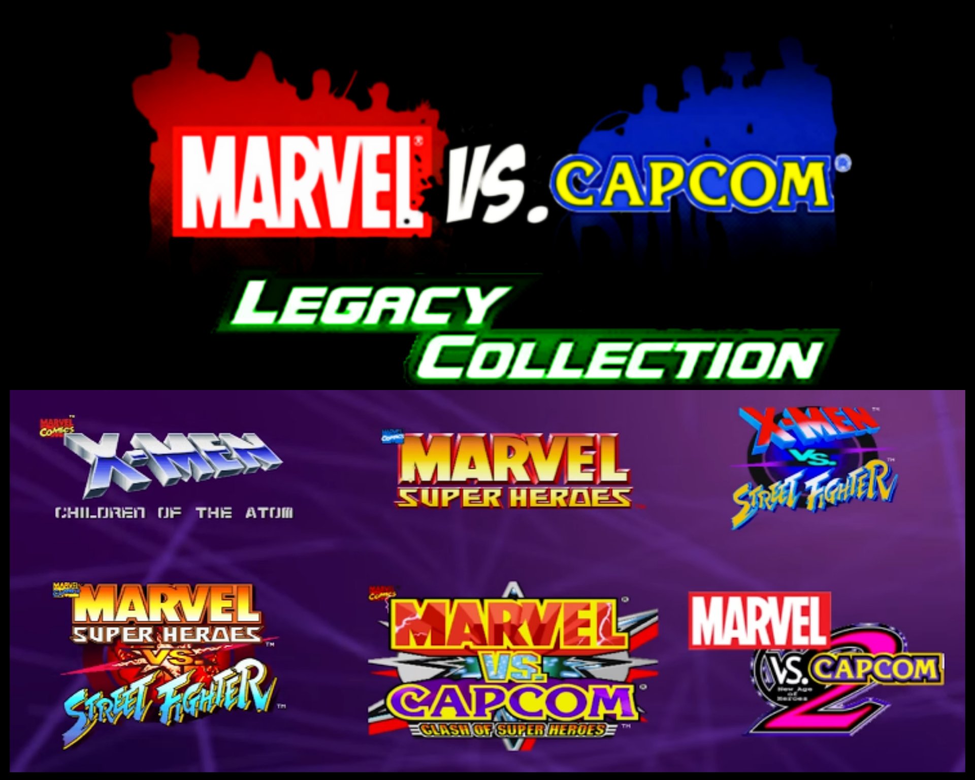 ▪️🏴‍☠️▪️ on X: @CapcomUSA_ Marvel vs Capcom Legacy Collection: - X-Men  COTA - MSH - X-Men VS Street Fighter - MSH VS Street Fighter - MvC - MvC2  (New Dalkstalkers & MVC