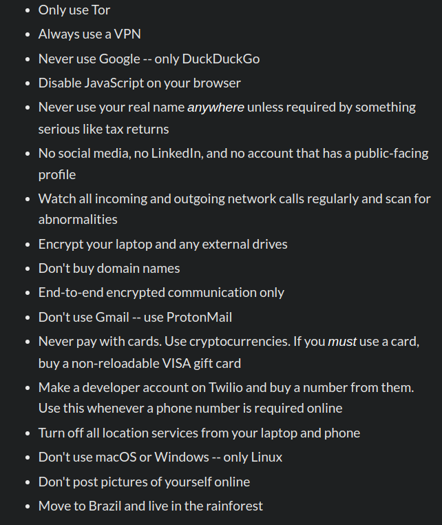 Was skimming through this while the last point cracked me up