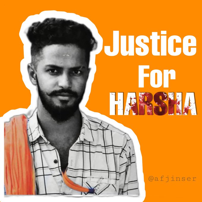 Ravi786ranjan's tweet photo. @BSBommai @DgpKarnataka @BJP4Karnataka  It's very shameful for us that we lost a bajrang dal activist  because of his peaceful protest against hijab. We kindly request you to please give hindu chauvinism protection unless they ablushed from India.         #JusticeForHarsha https://t.co/tYkUf0OKOW