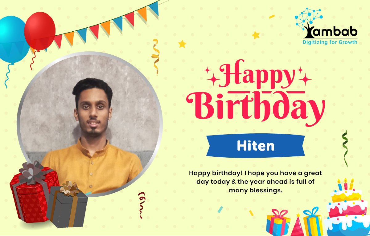 iAmbab's tweet image. Team Ambab wishing you a very Happy Birthday!

#ambab #birthdaypost #magentodevelopmentagency