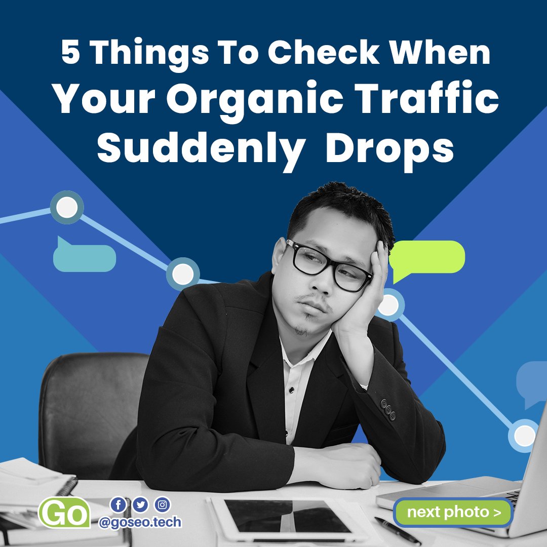 goseo_tech's tweet photo. A nightmare no one asks for: a sudden drop in organic traffic. But there's no need to panic and here's why: https://t.co/ivoUMQW1gv

#GoSEO #GoDigital #organictraffic #seotips #seo https://t.co/8lSNWzgqD3