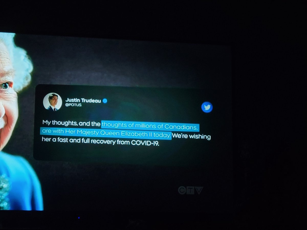 splitfinances's tweet image. In case you've got any questions about the news being biased, misleading, or just down right fabricated as of late - apparently @JustinTrudeau is tweeting from the @POTUS handle now.  Great job @CTVNews