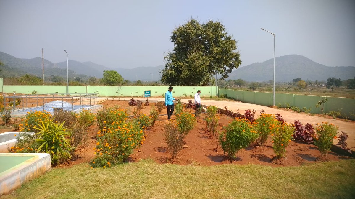 Visited SeTP site at Sorada to assess the work of engaged MSG.
35 nos. of trips of sludge received So far. Auxiliary works of gardening and care taking is being done by the Maa Sherawali MSG.<a href="/sdmbnj/">Sub-Collector & SDM Bhanjanagar</a> <a href="/Ganjam_Admin/">Collector & District Magistrate, Ganjam</a> <a href="/DUDA_Ganjam/">DUDA Ganjam</a> <a href="/FssmOdisha/">Faecal Sludge & Septage Management | #FSSMOdisha</a>