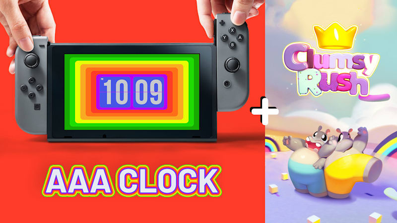Hey!!! 
You can still grab this awesome bundle ➡️↘️⬇️

#ClumsyRush + #AAAClock

❗❗❗ ONLY FOR 1.99 $ ❗❗❗

bit.ly/3Jil3If

#indiegames #indiedev #NintendoSwitch #reddeergames #bundle