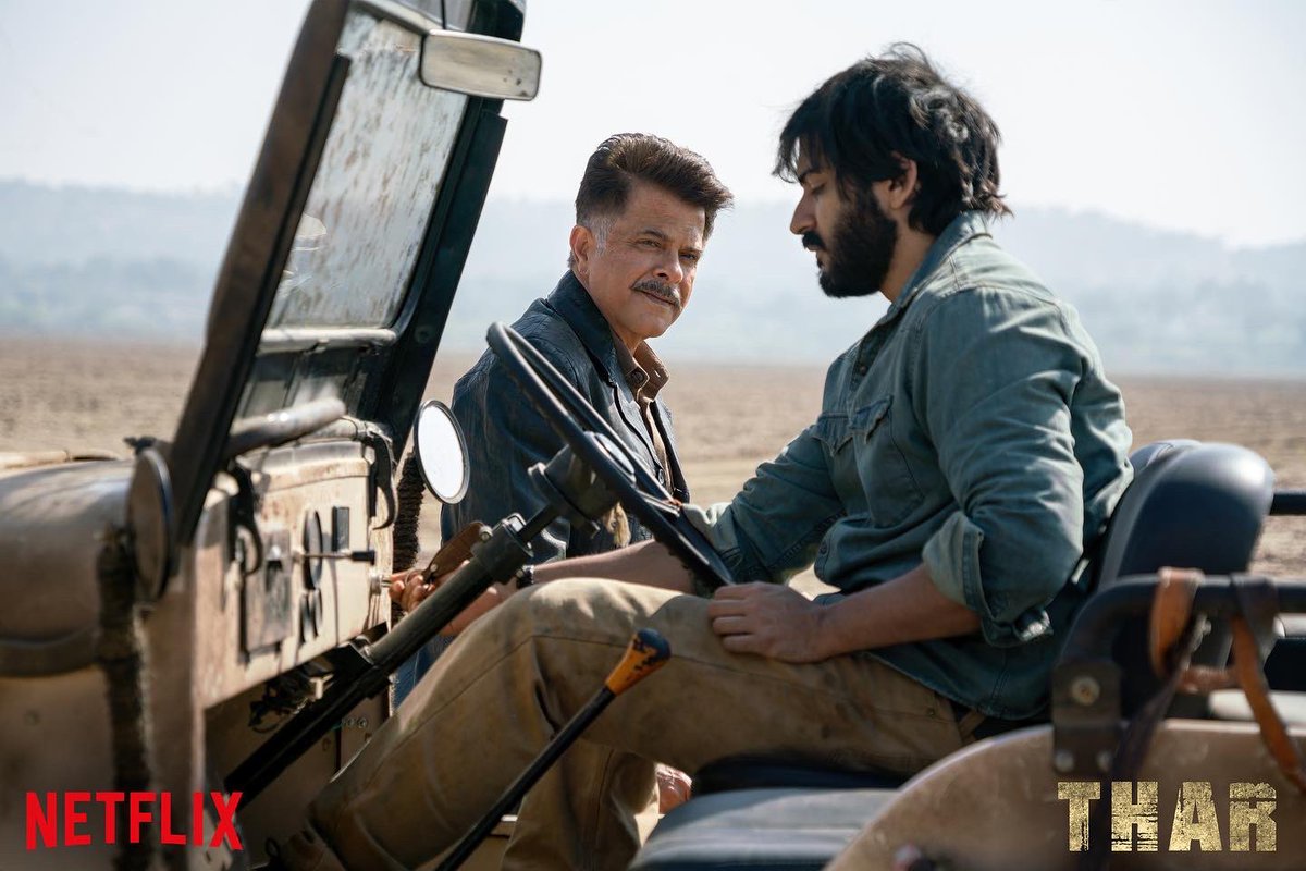 rajsinghc's tweet photo. Dacoits, drugs, pieces of history and a story shrouded in mystery, you’ll find it all flowing in the sands of Thar. Coming soon on Netflix 🏜️

@AnilKapoor @HarshKapoor_ @fattysanashaikh @satishkaushik2 @thisIsMukti @akfcnetwork @rajsinghc @NetflixIndia https://t.co/gEc1ZjlyfN
