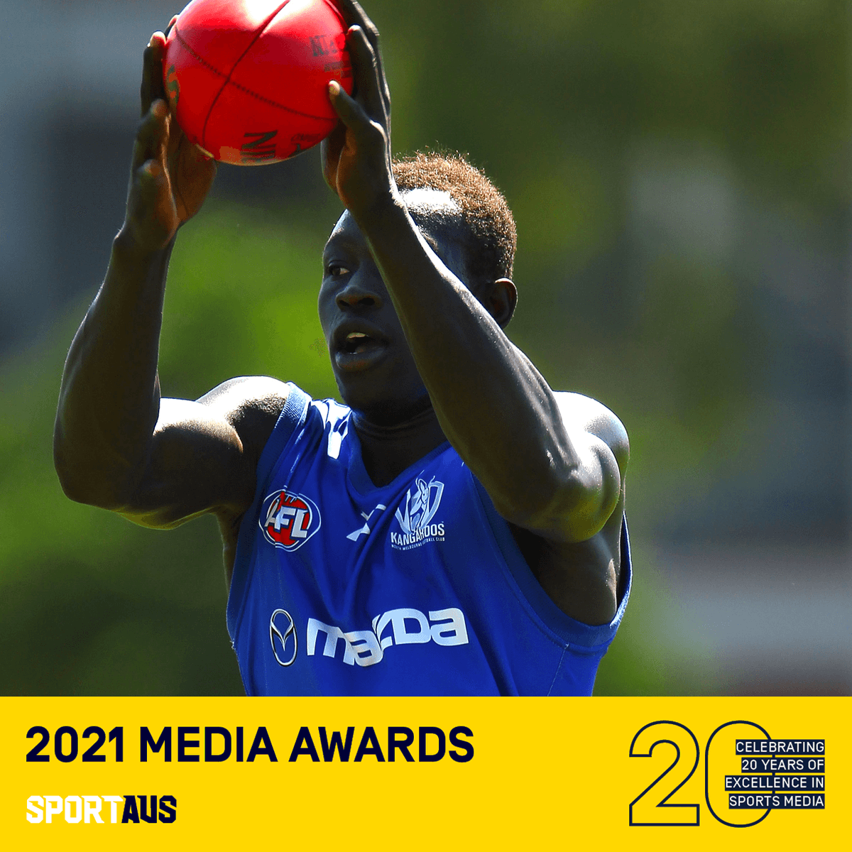 In 2010, <a href="/MaryGearin/">MaryGearin</a> won a #SportAUSMediaAward with her <a href="/abc730/">abc730</a> piece on 19-year-old <a href="/majakdaw/">Majak Daw</a>. Majak made history as the first African-born player to be drafted into the AFL. See the piece at youtube.com/watch?v=XQ9DZs…