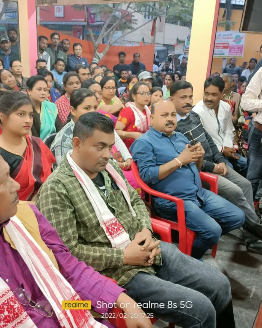 mriganka_dr's tweet image. #warcry .. #organizationalmeeting of BJP-AGP at Town Mandal office..4/17 wards won #uncontested .. #MunicipalElection