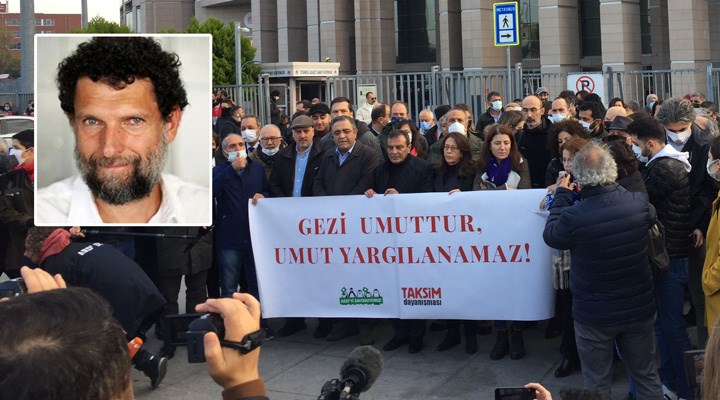 mlsaturkey's tweet photo. The fifth hearing of the “Gezi Case” where 52 people including #OsmanKavala who has been imprisoned for 1574 days face numerous charges, is being held in the İstanbul 13th High Criminal Court. We are monitoring the hearing. https://t.co/sAmAoOlVpa