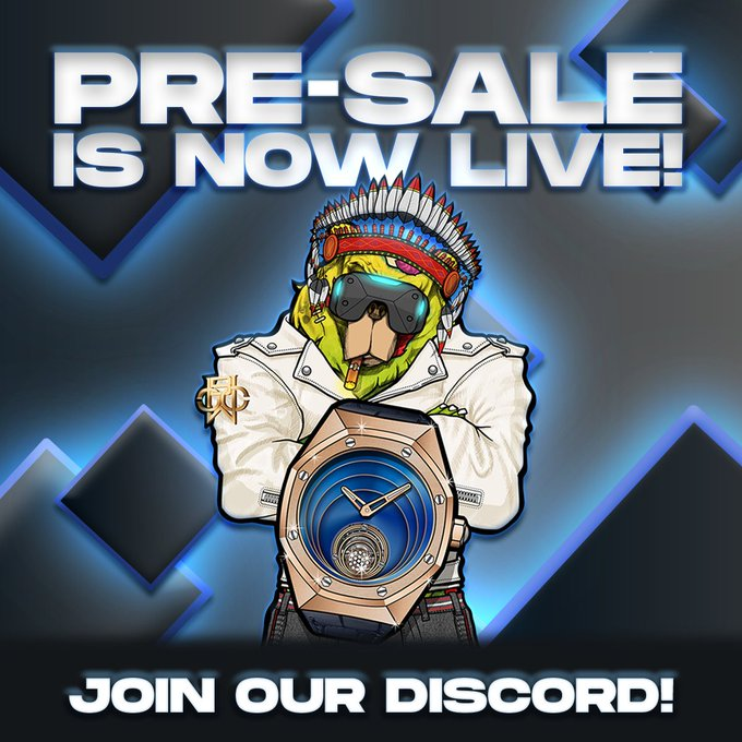 Whitelist Sale on 21st of Feb:
11:30AM PT
2:30PM EST
11:30PM Dubai 
7:30PM London 
3:30AM Hong Kong (on 22nd)
More info: cbwc.io #CBWC #CBWCARMY #NFT #OPENSEA #CryptoBearWC #CryptoWatches #cryptobears