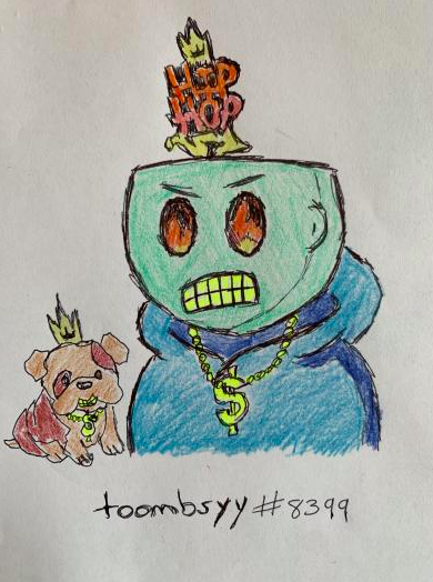 toombsyboi's tweet photo. @DentedFeelsNFT I made some art but missed out on entering it so thought I'd share it with everyone anyway :) Do what makes you happy @NoKapRich  hope you all like my art. https://t.co/RIYnf1jWYi