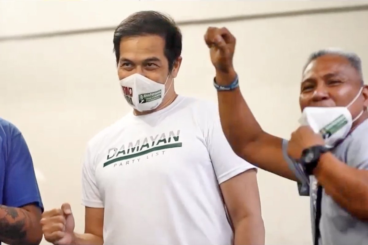 DamayanParty's tweet photo. The Damayan para sa Reporma Tungo sa Inklusibo at Laganap na mga Oportunidad Ngayon (DAMAYAN) party-list launched their congressional campaign in Cainta, Rizal on Feb. 8, 2022. #Damayan #DamayanPartyList #Election2022 #Halalan2022 https://t.co/wyaj6kFDMV
