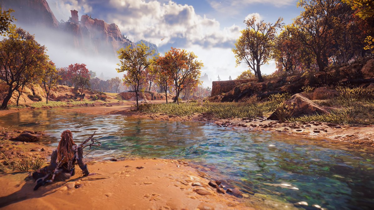 chewyhazelnut's tweet photo. Just chillin out with the boss
#psaphotomode #PS4share #HorizonForbiddenWest https://t.co/RDA7PkNLFZ