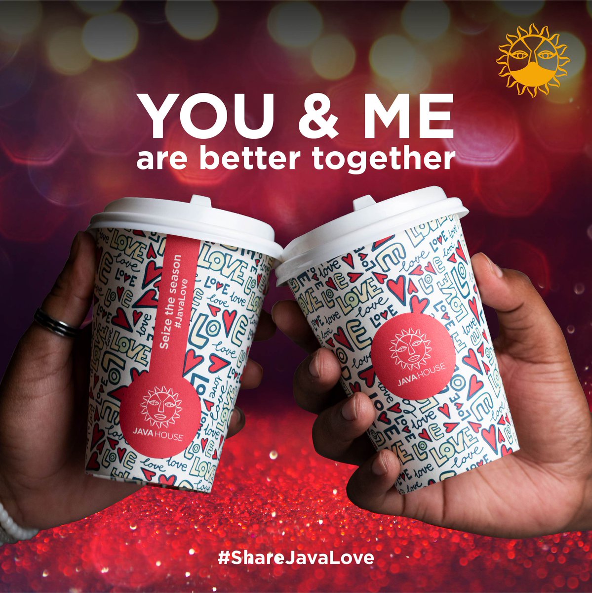 javahouseafrica's tweet image. When it comes to sharing love over food and drinks, Java is the place to be. ❤️ Order your favourite Java coffee for takeaway this February and get it in our new love cups.
Take pics with your cup, tag us & use #ShareJavaLove for a repost.
#ShareJavaLove #JavaLove